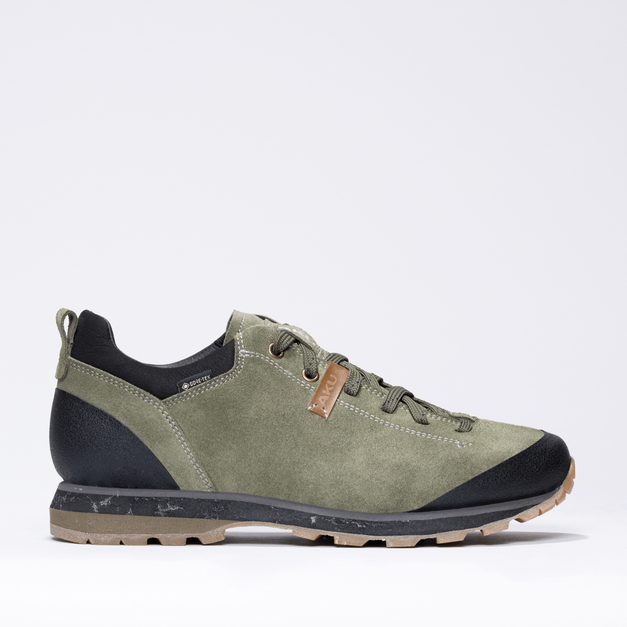 Bellamont IV Suede GTX Verde-nero - Görsel 2