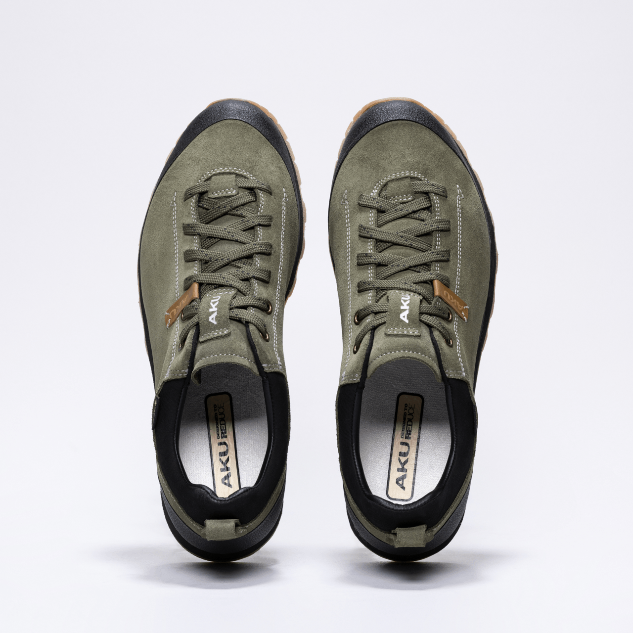Bellamont IV Suede GTX Verde-nero - Görsel 4